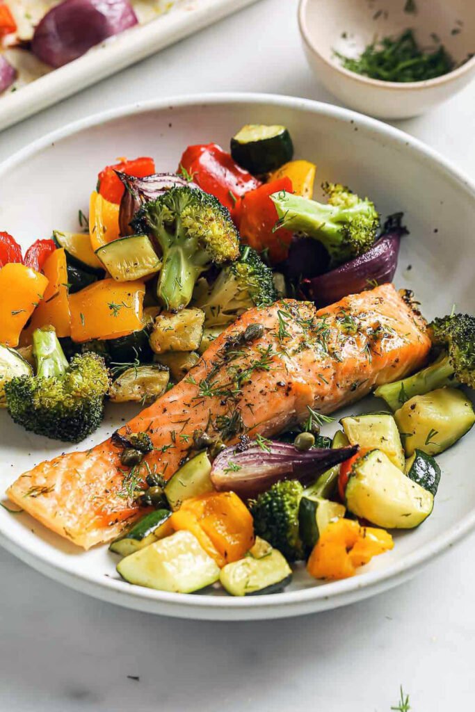 Sheet-Pan-Salmon-and-Vegetables-683x1024 Quick and Delicious Oven Recipes for Everyone