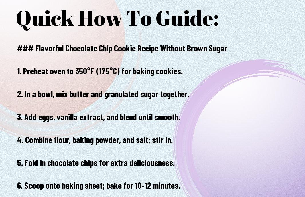 twist-on-chocolate-chip-cookies-without-brown-sugar-ovx Flavorful How-To Chocolate Chip Cookie Recipe Without Brown Sugar For A Twist